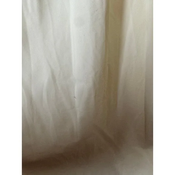 Cream Ruched Draped Strapless Gown Elegant Evening Formal Dress
